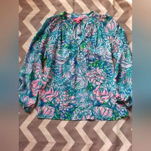 Lilly pulitzer blouse xs